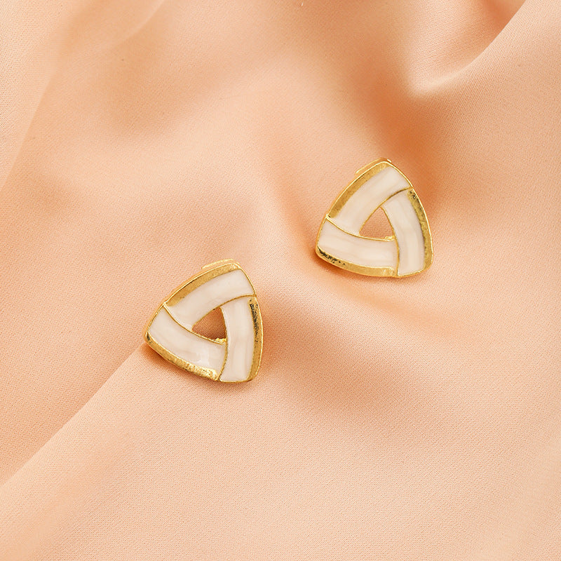 UNI-10333 - Triangle Glam - Earring