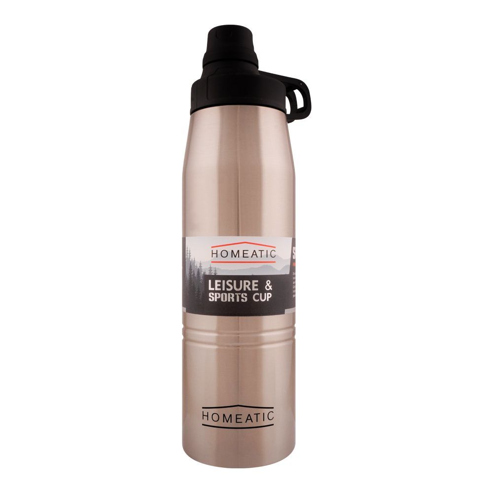Homeatic Steel Water Bottle 900ml Silver Artificial Jewellery