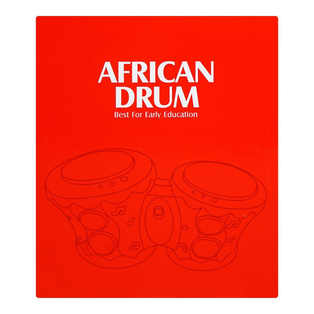 Huanger African Drum With Light & Music, For 18m+, Pink HE0506