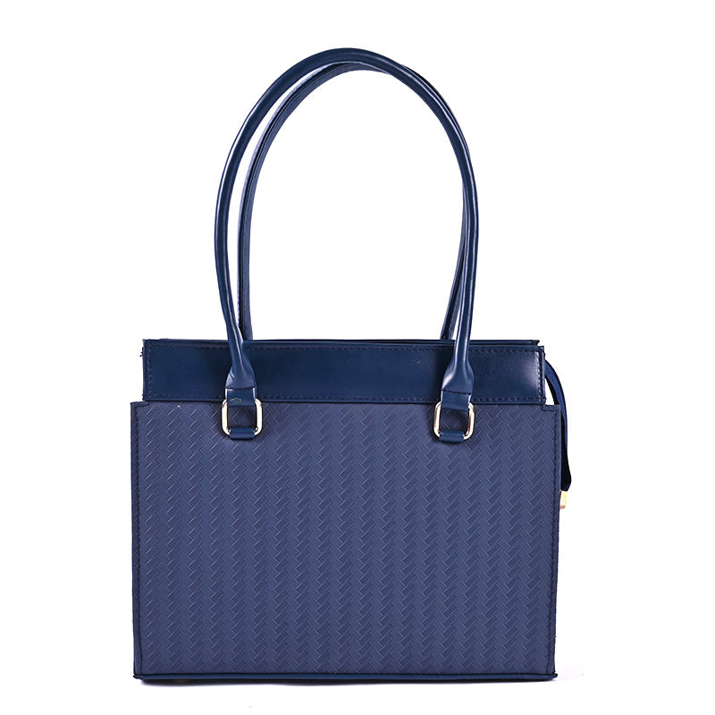 Navy Hand Bag Artificial Jewellery