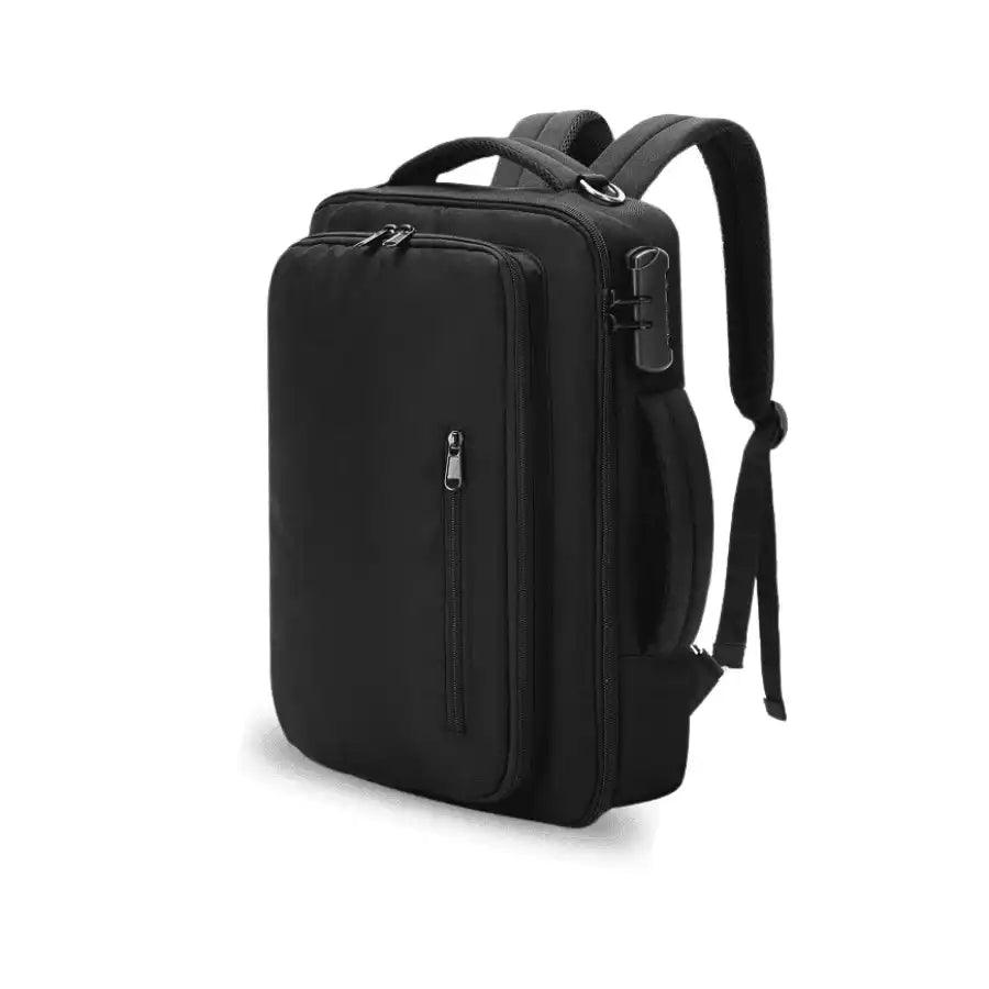 2 in 1 Convertible Business Laptop Bag Dual Carry Design Artificial