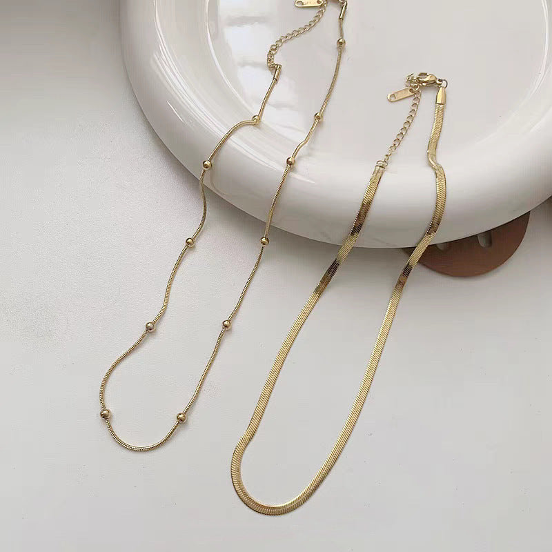 SS-11516-17 - Premium Double Layer Necklace