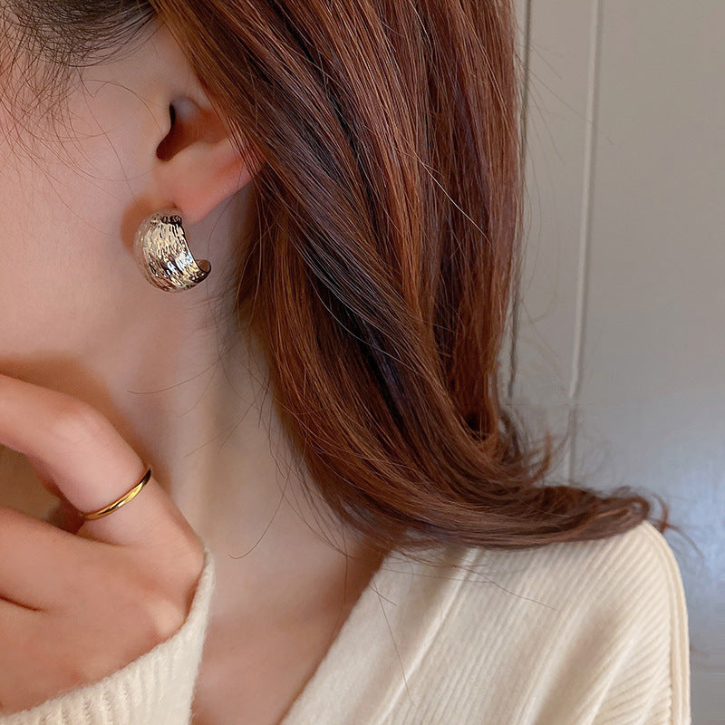 Fancy Silver Earring