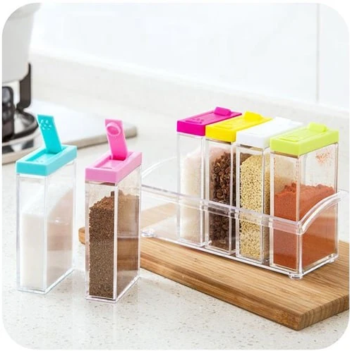 6 Units Spice Container Set