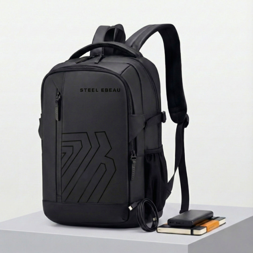 Steel Ebeau Urban Tech Backpack Artificial Jewellery