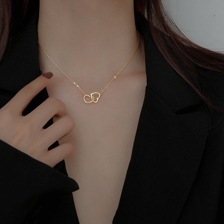 UNI-10272 - Heart Gold - Necklace
