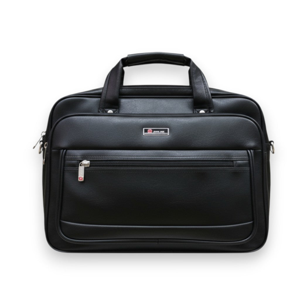 Executive Leather Office Laptop Bag - image 8