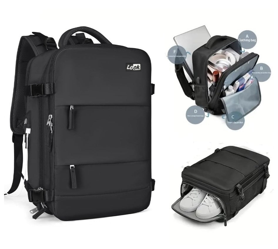 Professional Look Travel Laptop Backpack - 15.6" - image 2