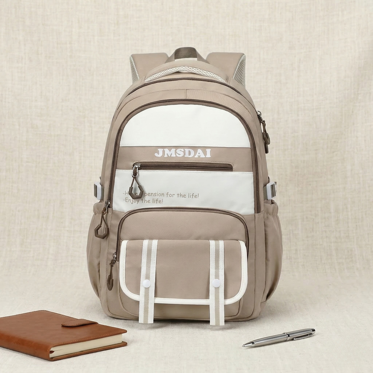 Korean Lightweight School Backpack for Girls - image 1