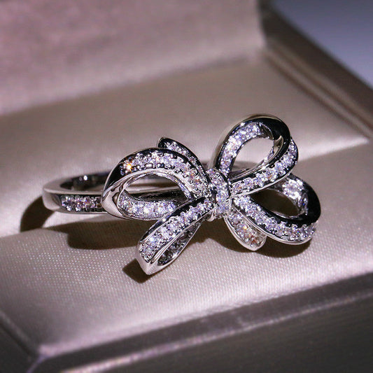 UNI-11910 - Flash Bow Diamond - Ring