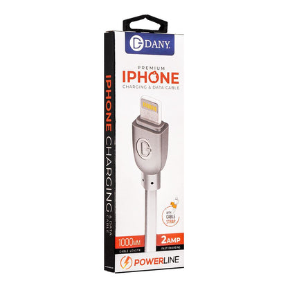 Dany Powerline Premium iPhone Charging & Data Cable Artificial