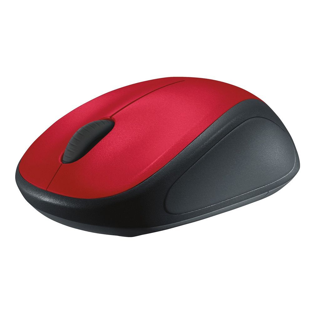 Logitech Wireless Mouse Black/Red M235 #910-003412