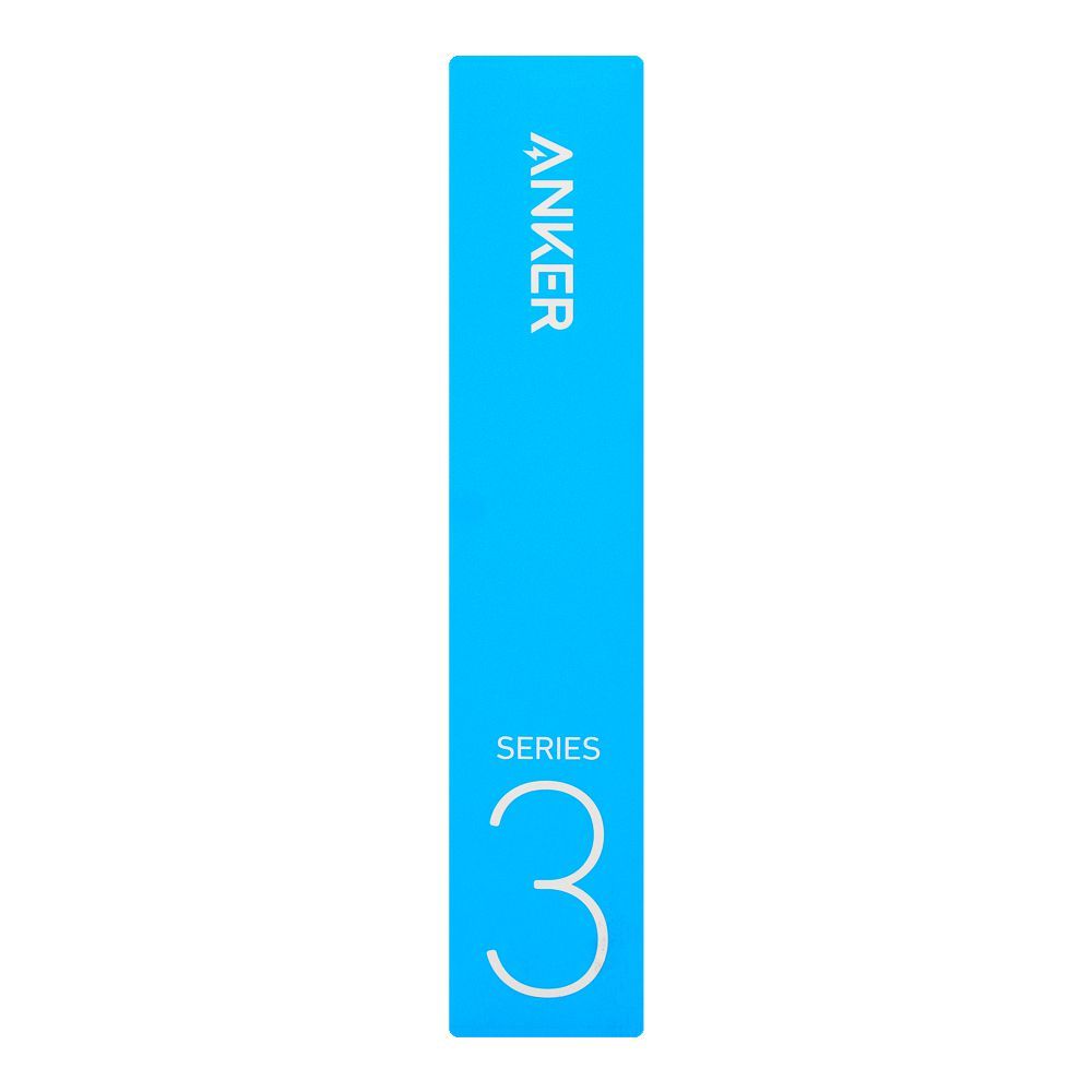 Anker 322 USB-C To USB-C Cable, 3ft Braided, 60W Max Charging, Cable Length 3ft/0.9m, Black, A81F5H11