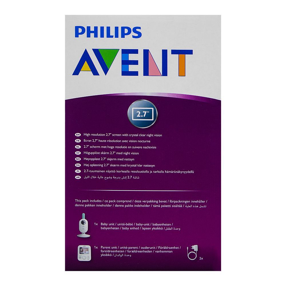 Avent Digital Video Baby Monitor, SCF620/05