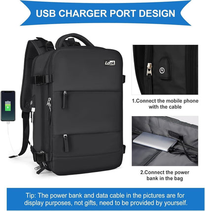 Professional Look Travel Laptop Backpack - 15.6" - image 4