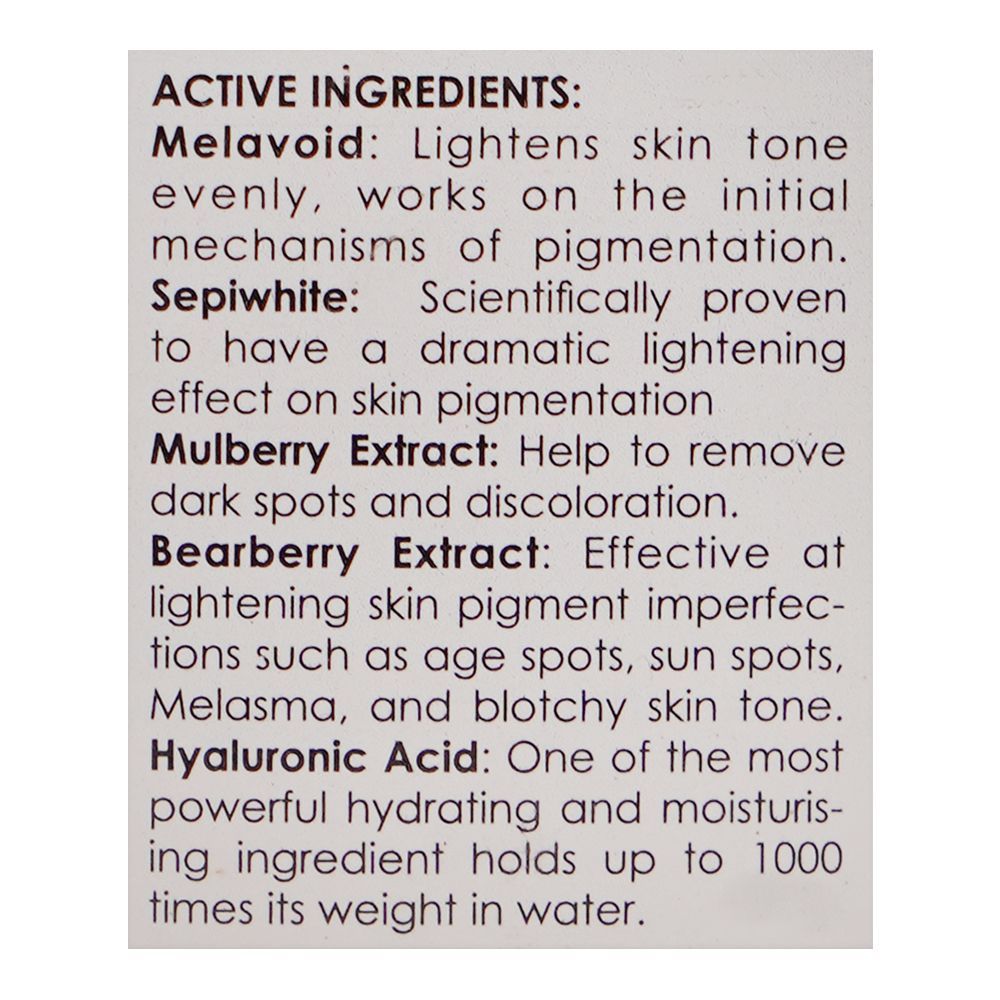 Safrin Skin Care Oxido-Lite Skin Lightening Serum, For Skin Pigmentation, 15ml