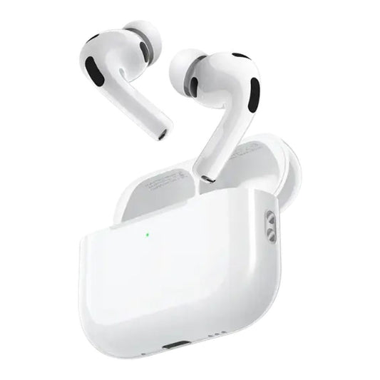 HOCO ANC Intelligent Ai Translation + Heart Rate Monitoring Earbuds, IPX3 Water Resistant, 300mAh Case Battery, EW98, White