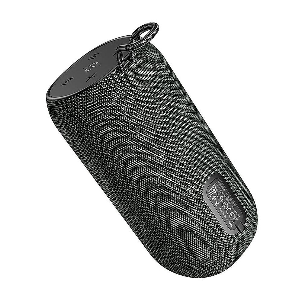 HOCO Sonar Sports Bluetooth Speaker, 1200mAh Battery, 3 Hours Playtime, HC10, Black