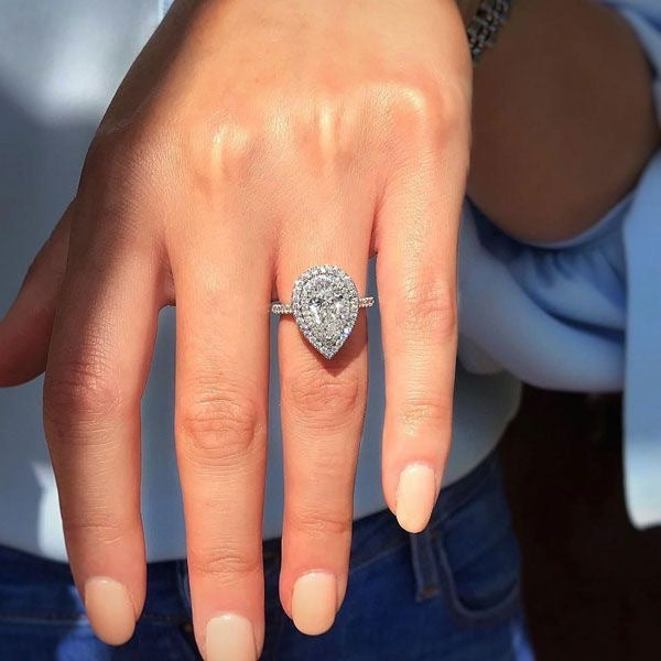 UNI-11909 - Drop Diamond - Ring