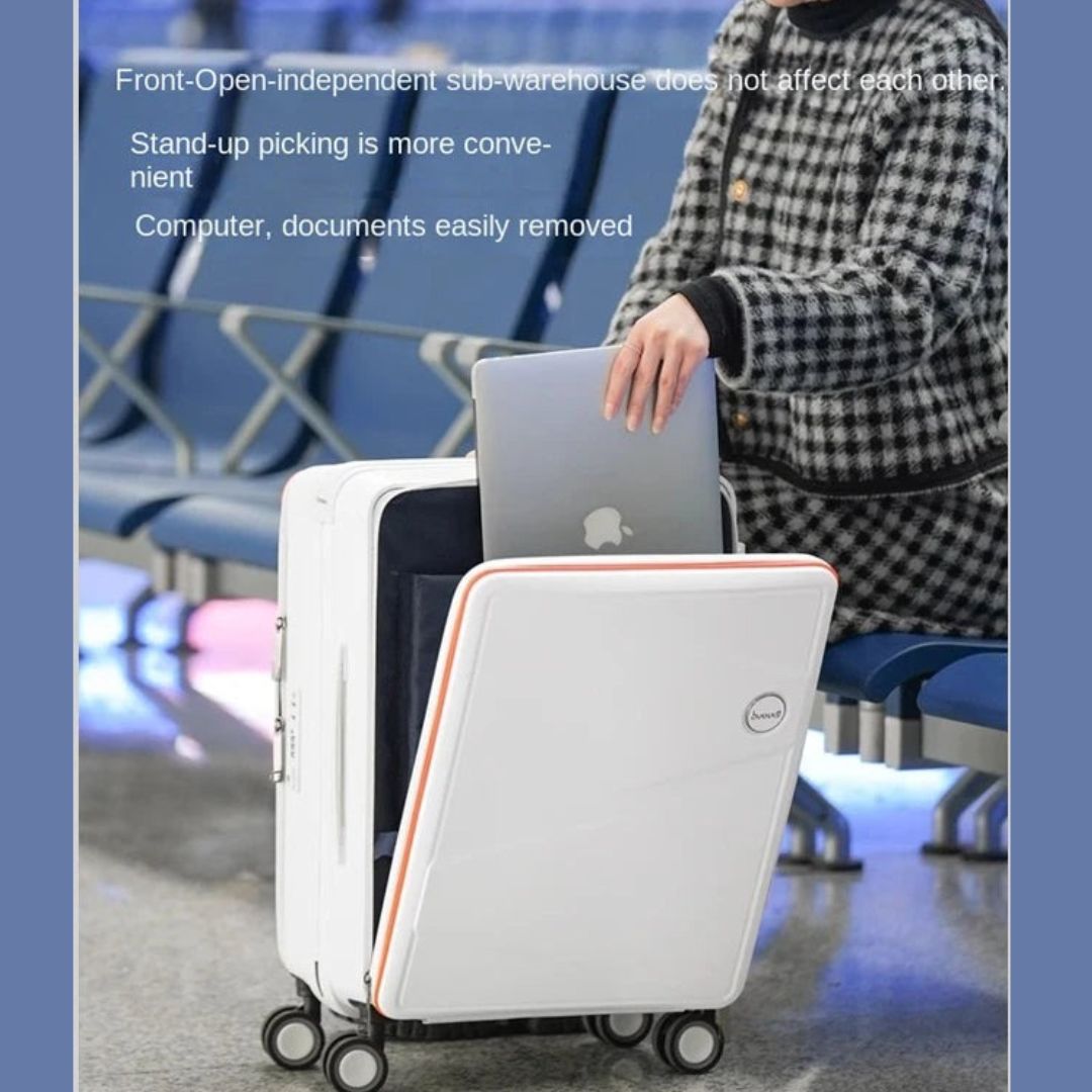 Bubule X Double sided luggage-Medium - image 4