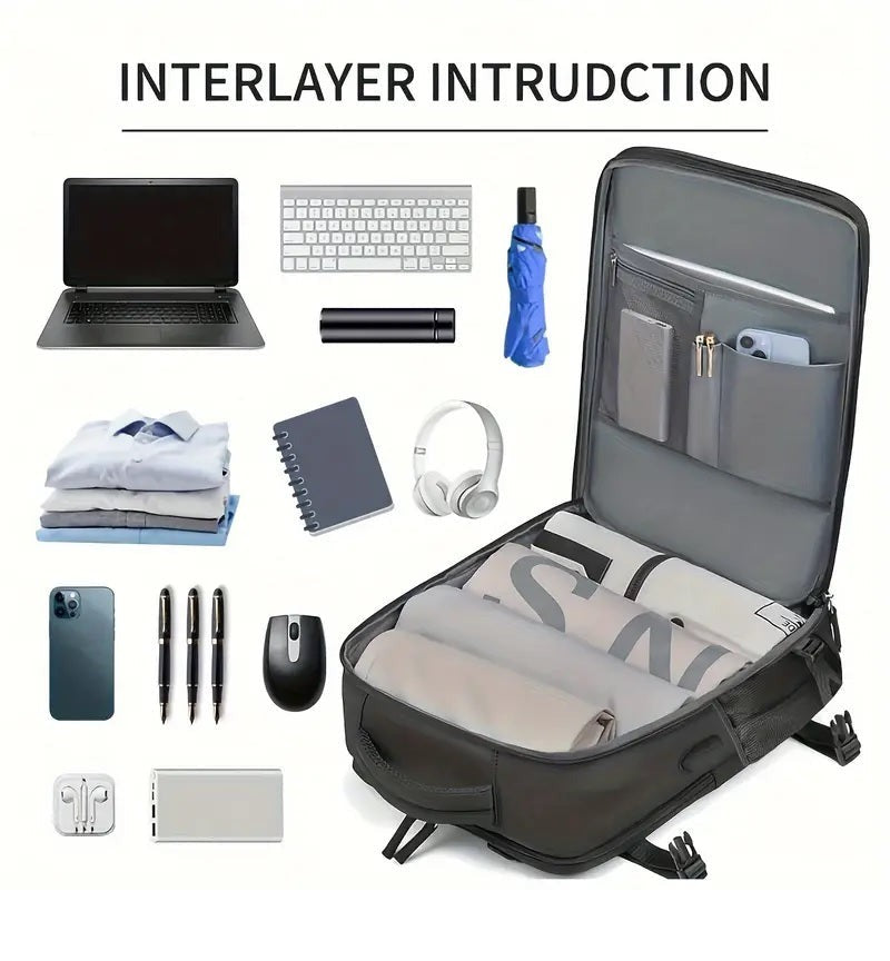 Professional Look Travel Laptop Backpack - 15.6" - image 3