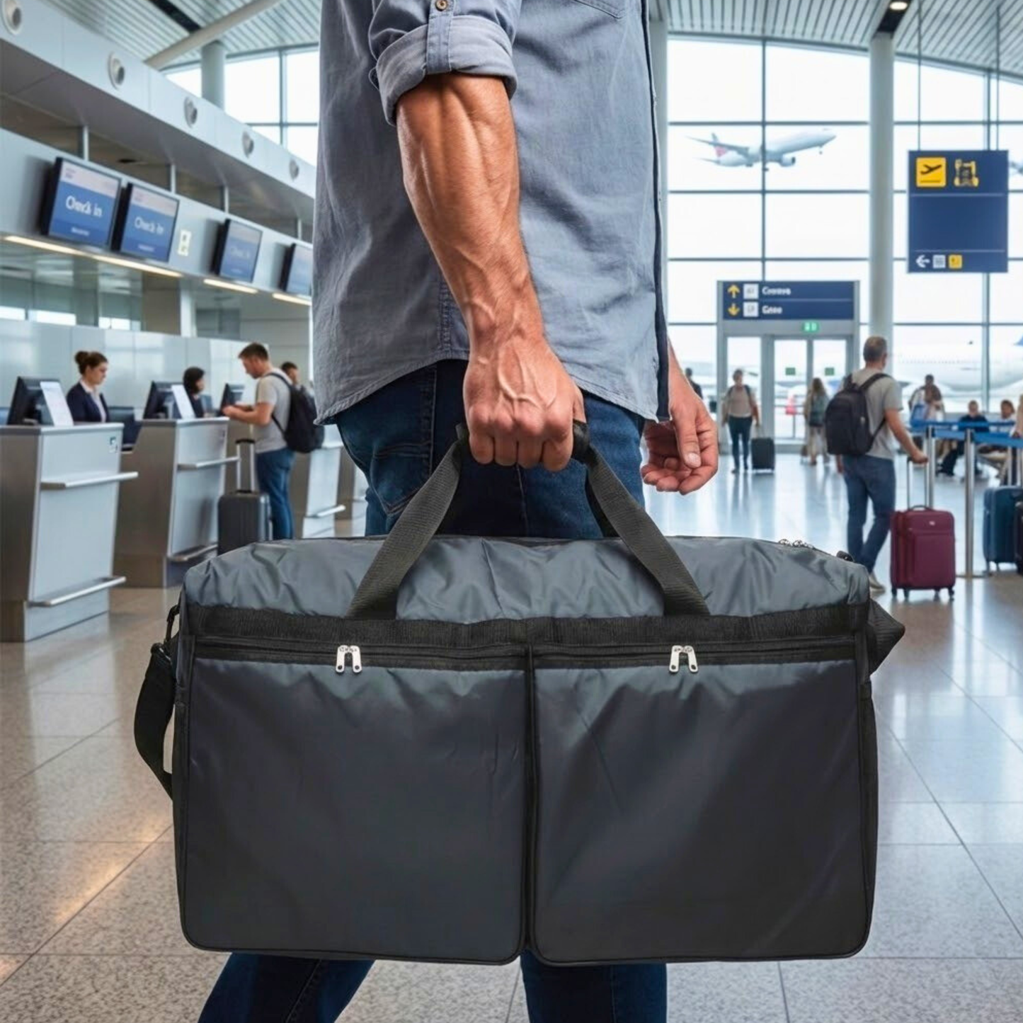 30KG Load-Bearing Moving Duffel Bag - image 3
