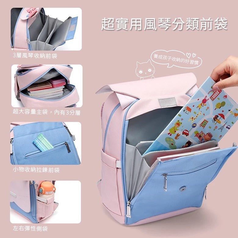 Cute Cat Design School Backpack for Kids - image 4