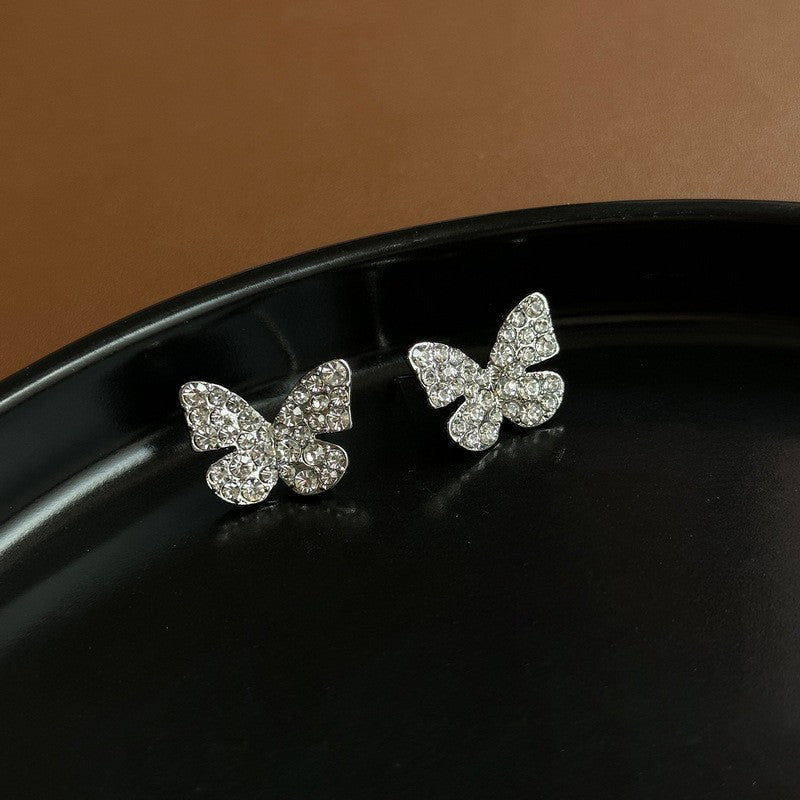 UNI-10400 - Butterfly Diamond - Earring
