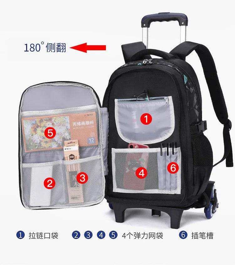 Kids Trolley Backpack 2–4 Grade - image 2