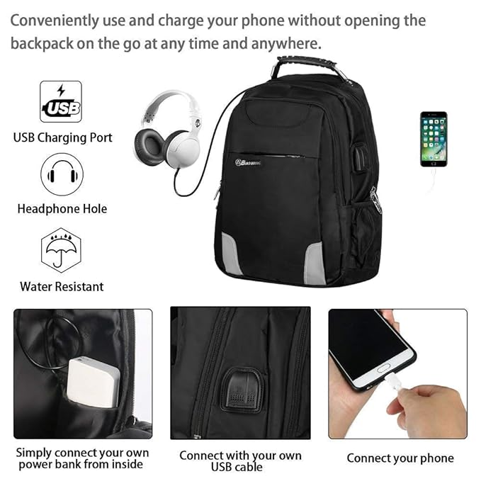 Biaowang Ergonomic University Travel Backpack - image 3