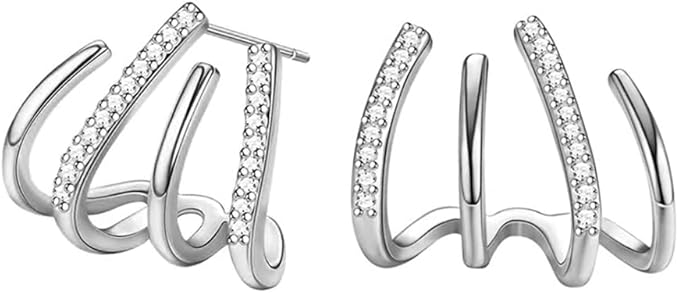 UNI-10328 - Faux Silver - Earring