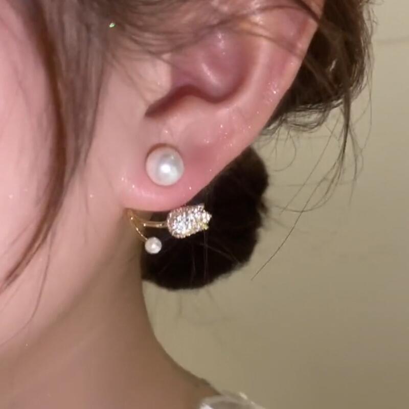 UNI-10395 - Sparkle Rosebud  - Earring