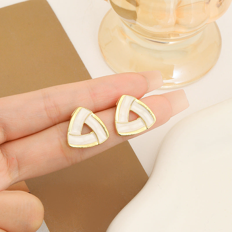 UNI-10333 - Triangle Glam - Earring