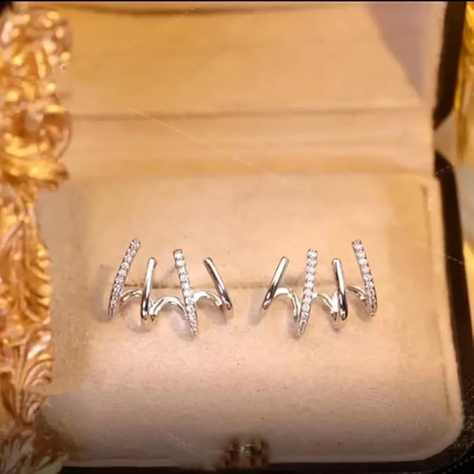 UNI-10328 - Faux Silver - Earring