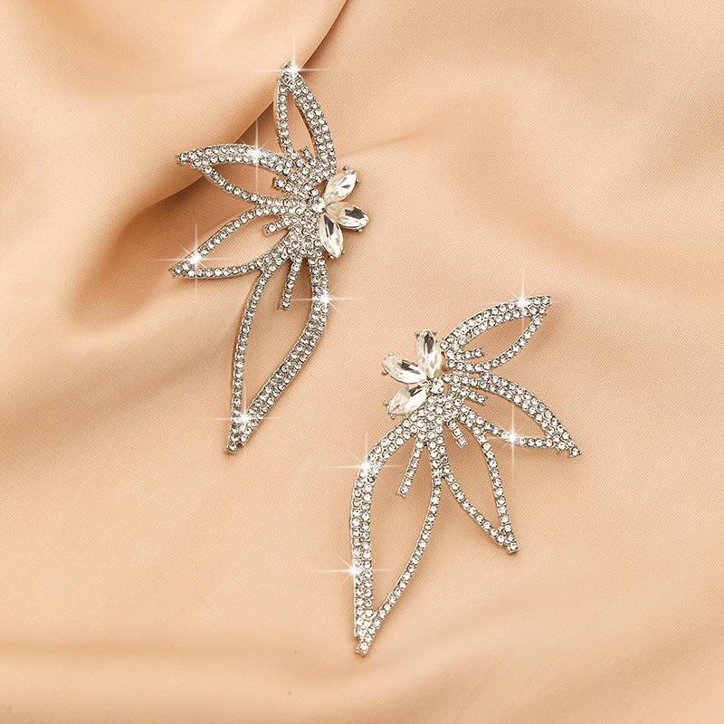 UNI-10330 - Blinky Butterfly Diamonds  - Earring
