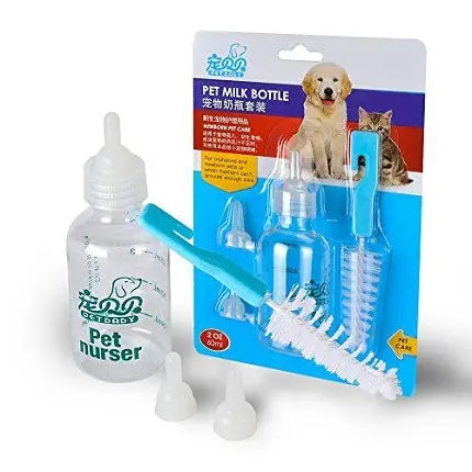 Pet Milk Feeding Bottle For Kittens &amp; Puppies