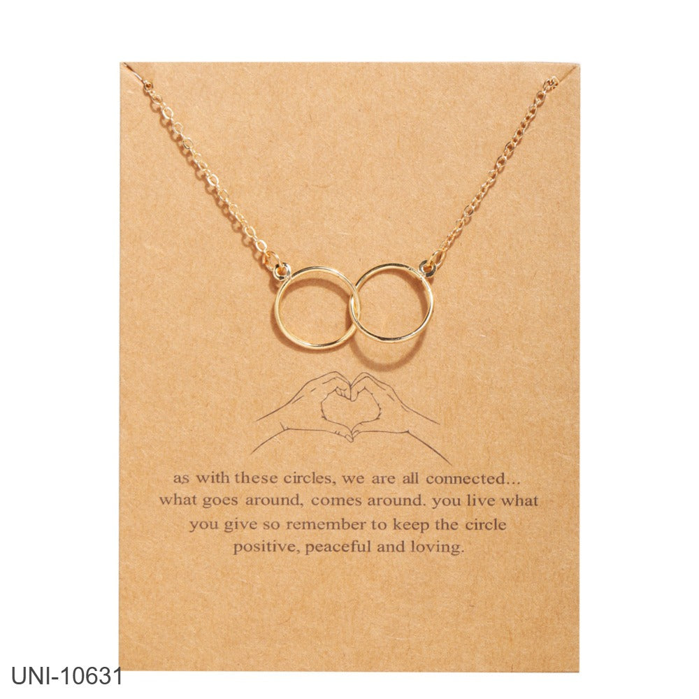 UNI-10631 - Friends Circle - Necklace