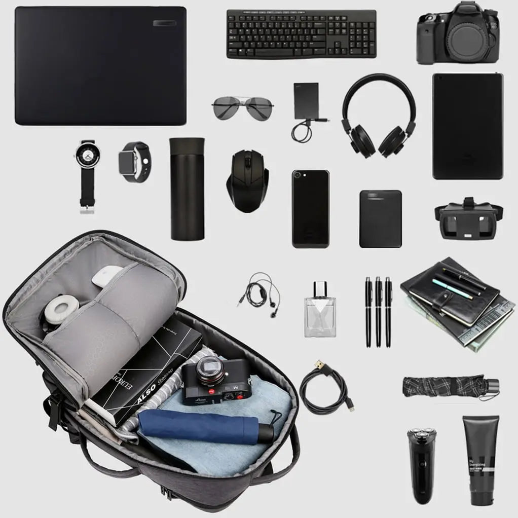 Smart Expandable Carry-On Backpack With USB Port - image 7