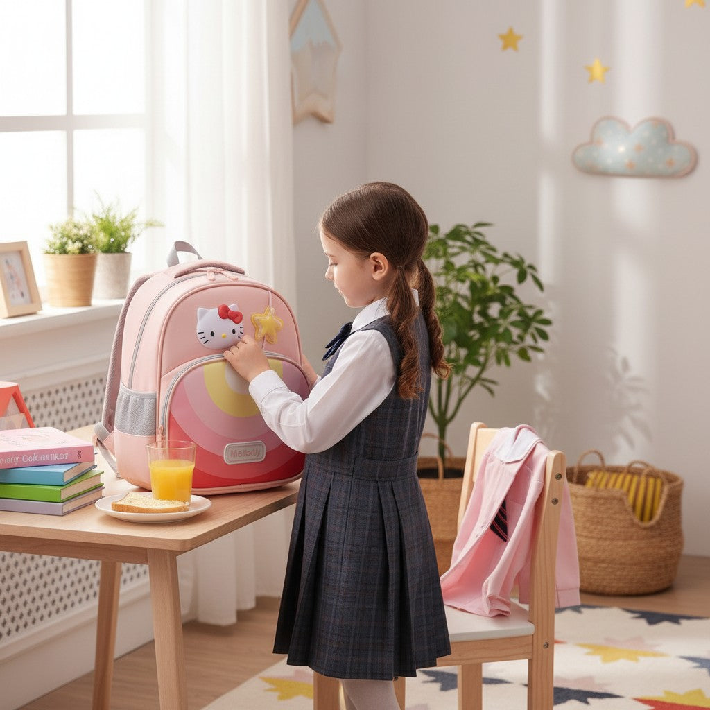 Cute Melody Cartoon Children's Backpack - 13" - image 7