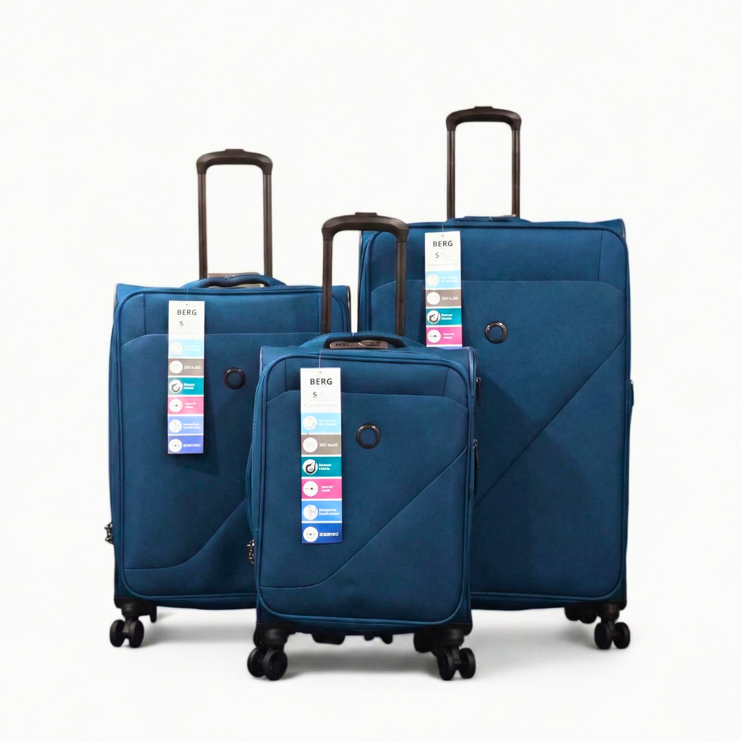 Berg New Destination 3-Pc Softside Luggage Set - image 1