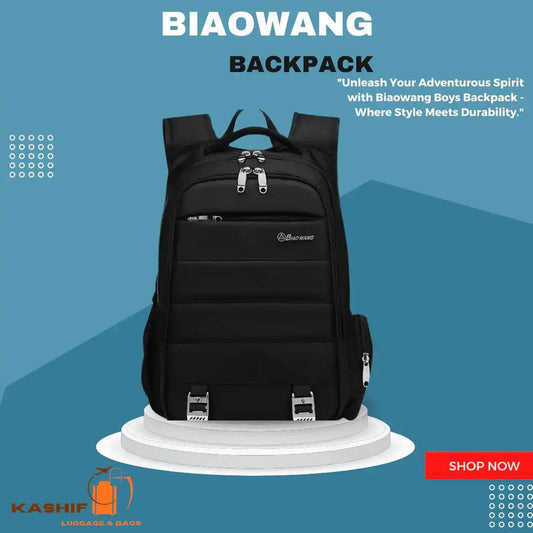 15.6″ Biaowang Padded Laptop Backpack-BG39 - image 2