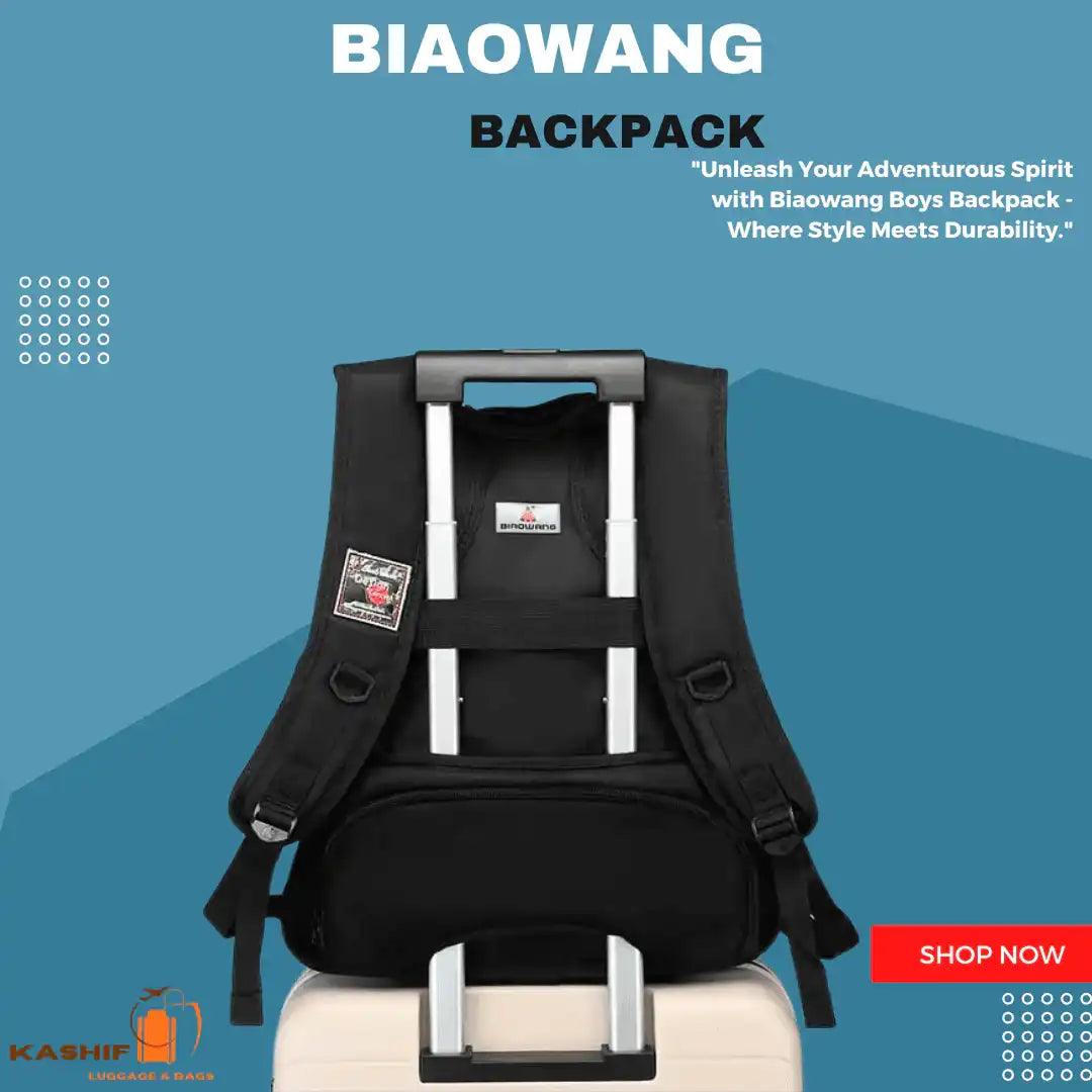 15.6″ Biaowang Padded Laptop Backpack-BG39 - image 3
