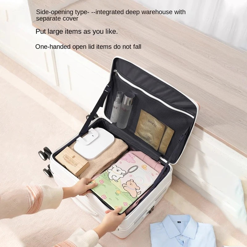 Bubule X Double sided luggage-Medium - image 6