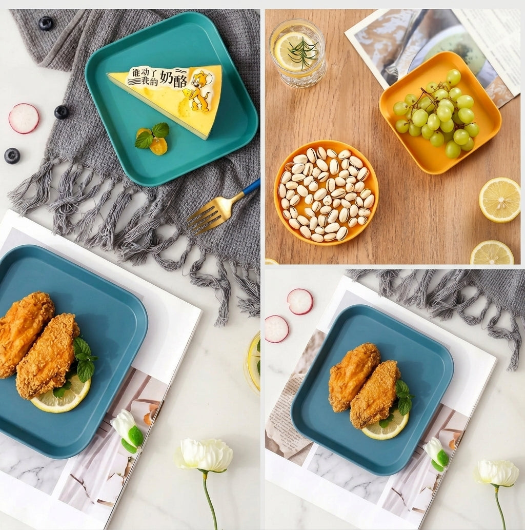 10 Pcs Creative Bone Dish Set with Storage Box