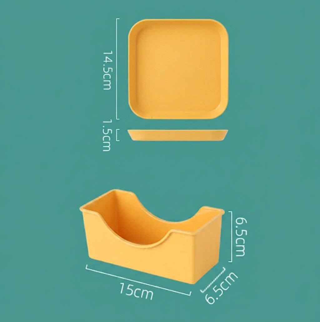 10 Pcs Creative Bone Dish Set with Storage Box