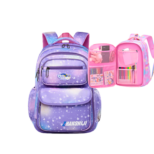 Cloudy Design Kids School Bag for Girls - image 2