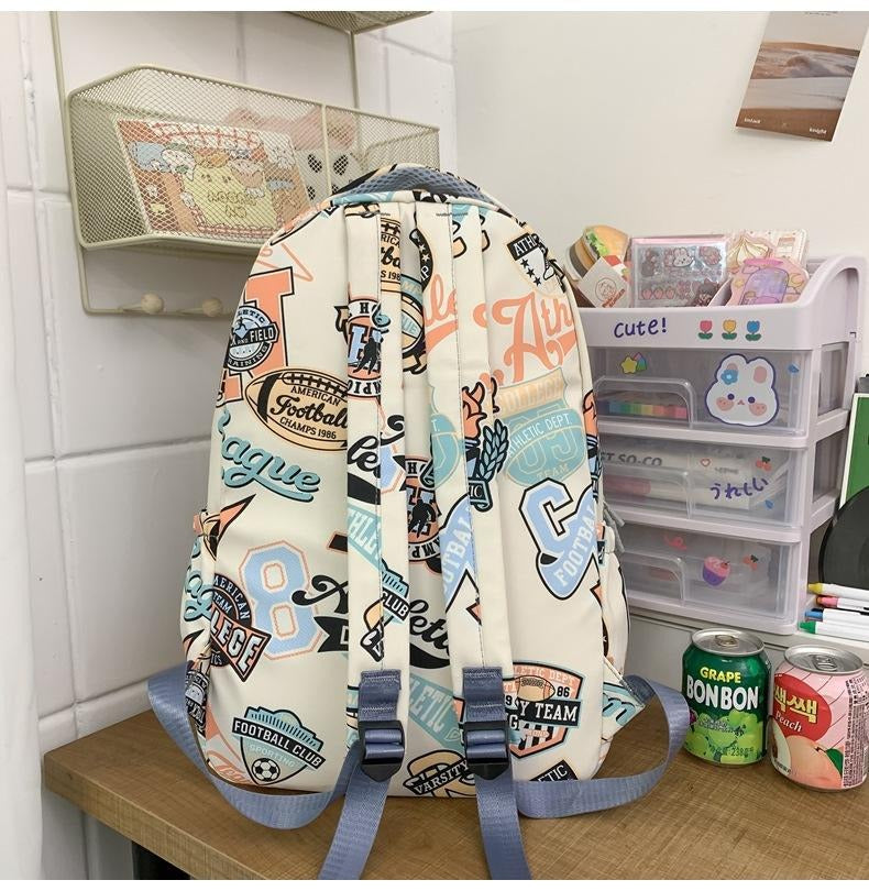 Street Art Graffiti Backpack for Teens Students - image 6