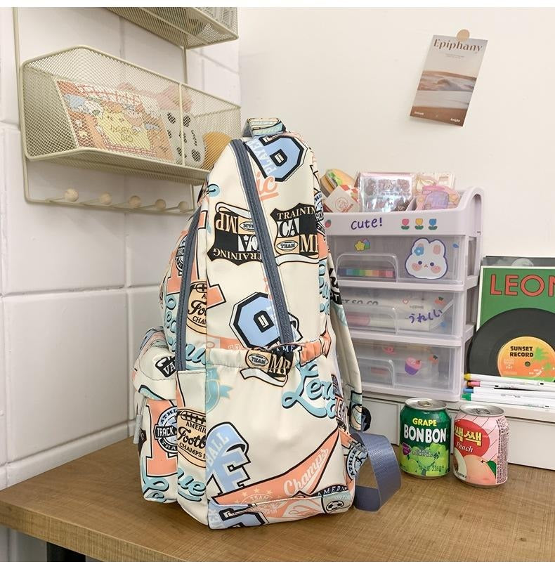 Street Art Graffiti Backpack for Teens Students - image 7
