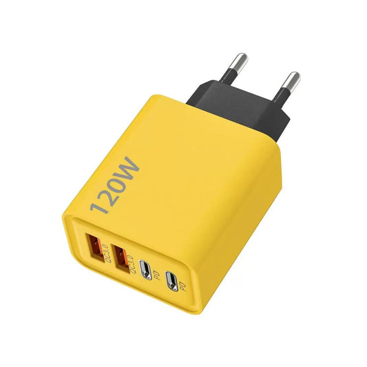 120W Dual PD Dual USB Multi-Port Electric Adapter 30W for Laptop/Camera for Apple US/EU Plug Compatible PD 3.0 Wholesale120W Dual PD Dual USB Multi-Port Electric Adapter 30W for Laptop/Camera for Apple US/EU Plug Compatible PD 3.0 Wholesale