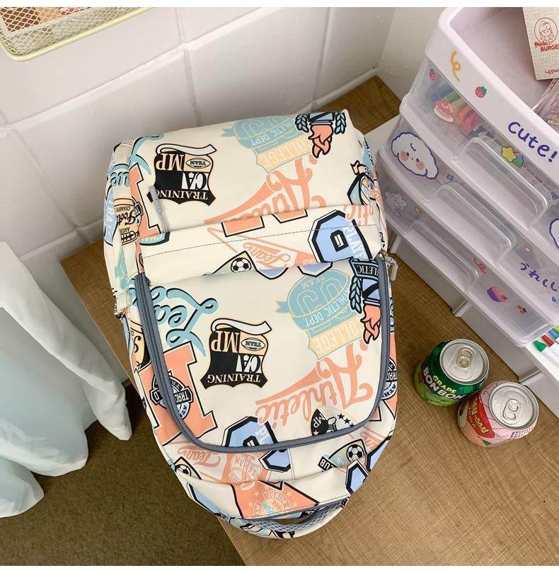 Street Art Graffiti Backpack for Teens Students - image 8